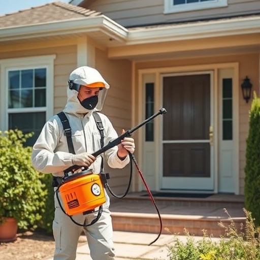 Professional pest control service